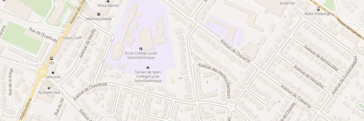 Plan du 14 Av des Roitelets à Saint-Herblain