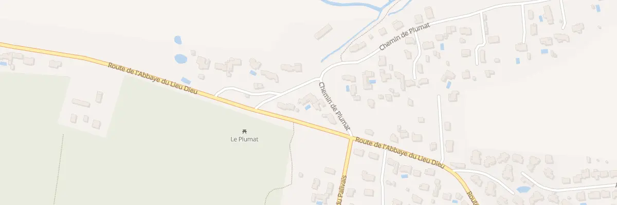 Plan du 1 Che du Plumât à Jard-sur-Mer