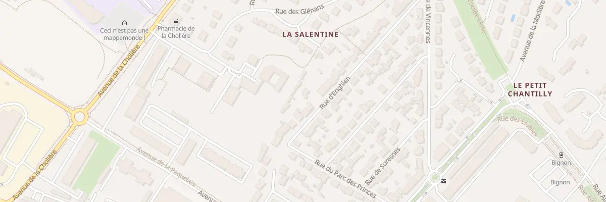 Plan du 46 Rue d’Enghien à Orvault
