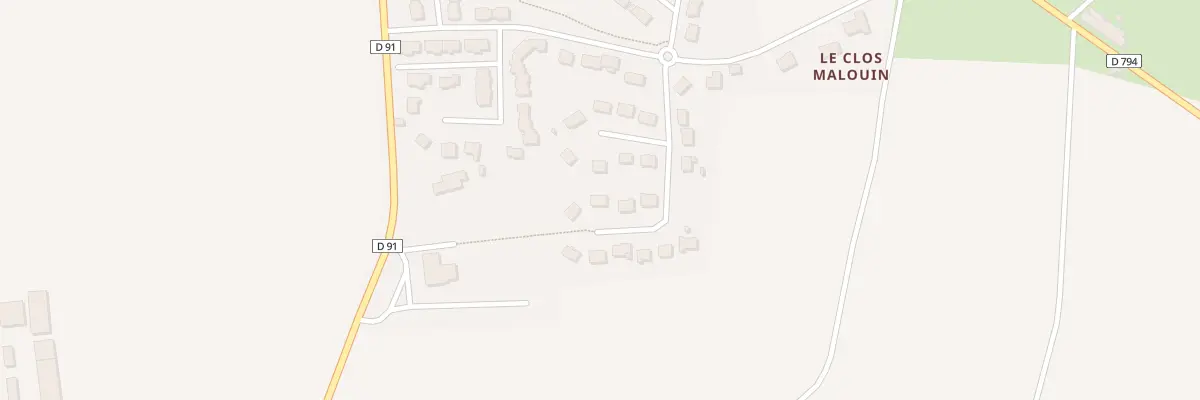 Plan du 15 Lot de Bellevue à Marcillé-Raoul