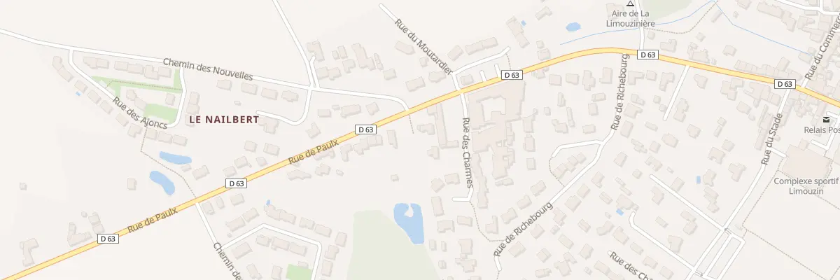 Plan du 61B Rue Charles de Gaulle à La Limouzinière