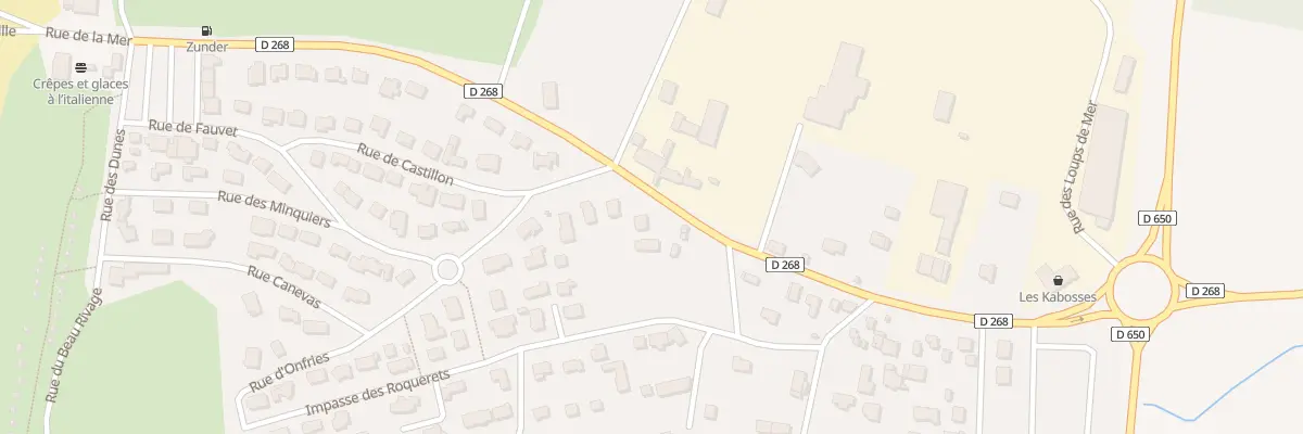 Plan du 65 Rue de la Mer à Gouville-sur-Mer