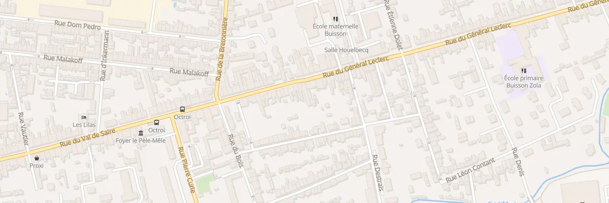 Plan du 34 Rue Gal Leclerc - Tourlaville à Cherbourg-en-Cotentin