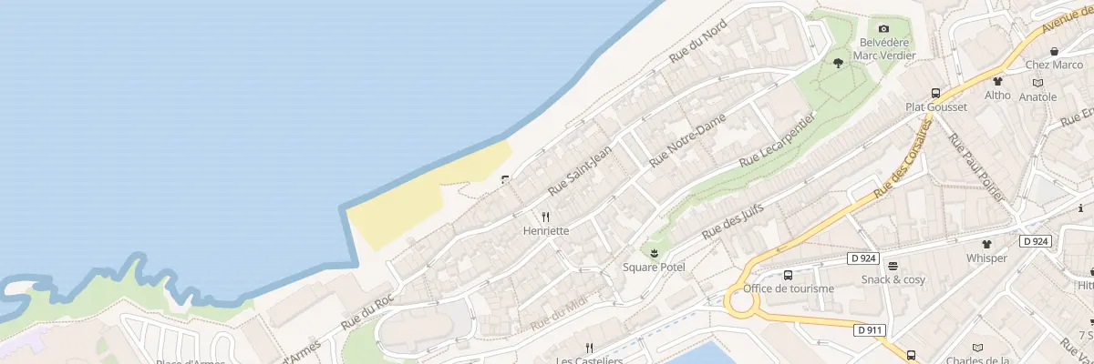 Plan du 41 Rue Saint-jean à Granville