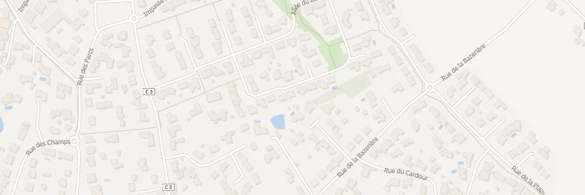 Plan du 24 Rue du bosquet à Aizenay