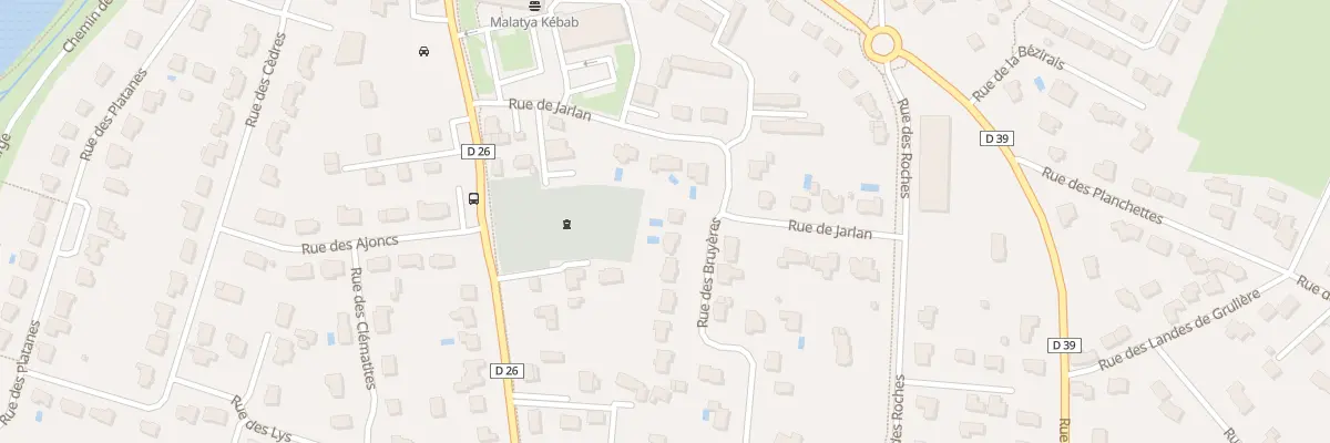 Plan du 1 Rue des bruyeres à Grandchamp-des-Fontaines