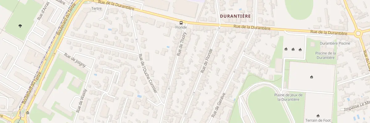 Plan du 15 Rue de Thoiry à Nantes