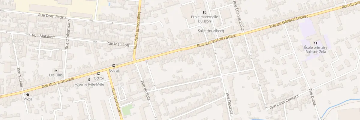 Plan du 30 Rue Gal Leclerc - Tourlaville à Cherbourg-en-Cotentin