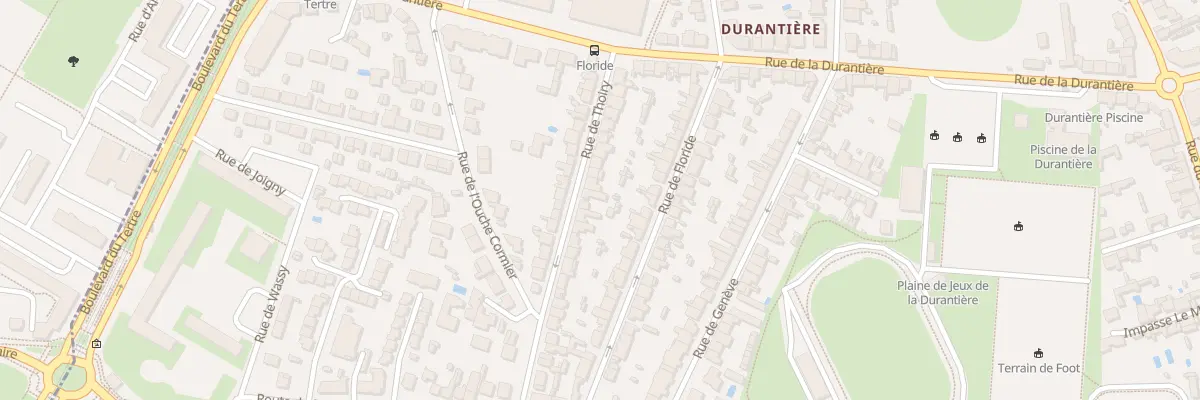 Plan du 19 Rue de Thoiry à Nantes
