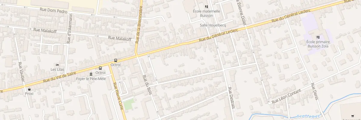 Plan du 28 Rue Gal Leclerc - Tourlaville à Cherbourg-en-Cotentin