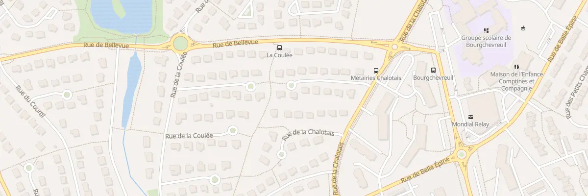 Plan du 77 Rue de la Chalotais à Cesson-Sévigné