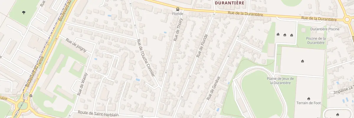 Plan du 23 Rue de Thoiry à Nantes