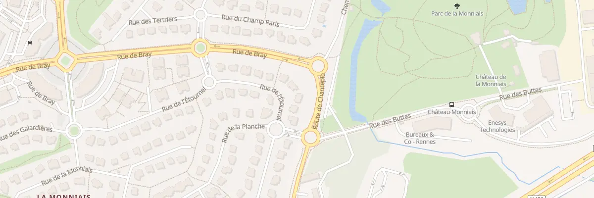Plan du 34 Rue de l’Etournel à Cesson-Sévigné