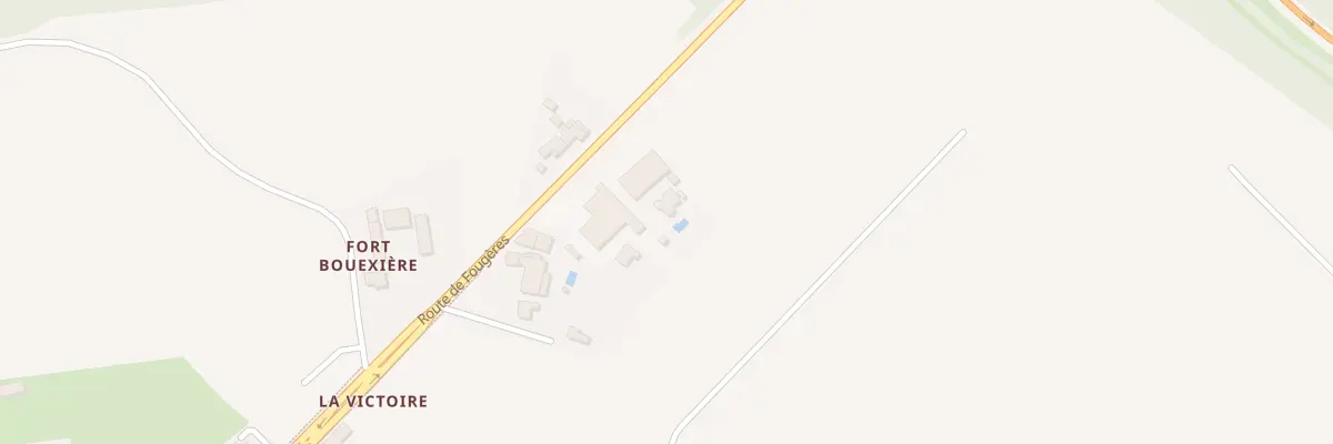 Plan du 110B Rte de Fougères à Cesson-Sévigné