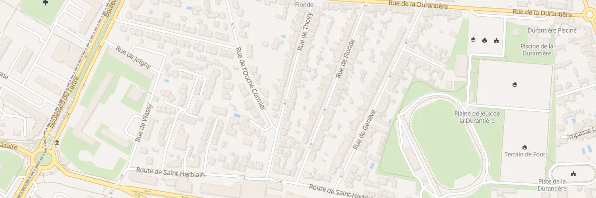 Plan du 29 Rue de Thoiry à Nantes
