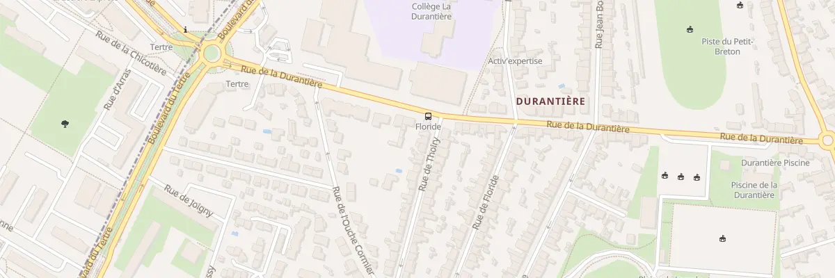 Plan du 6 Rue de Thoiry à Nantes