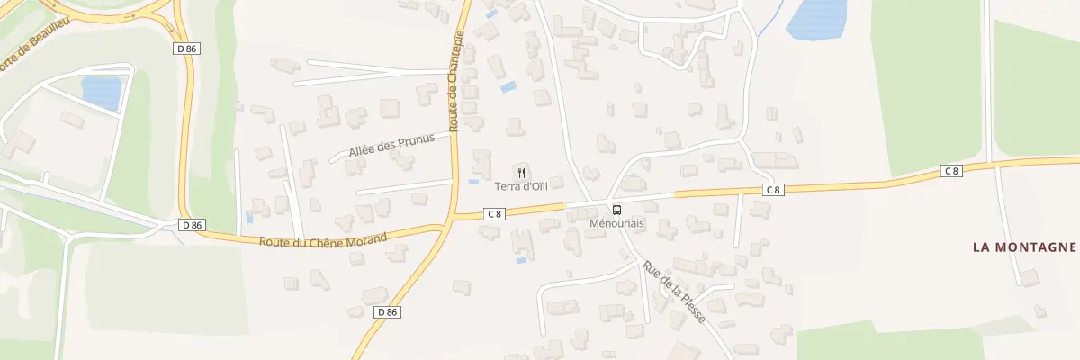 Plan du 1B Rte de la Planchette à Cesson-Sévigné