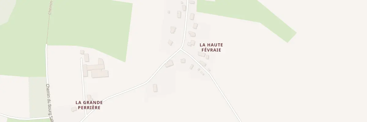 Plan du 708 La Haute Fevraie au Petit-Fougeray