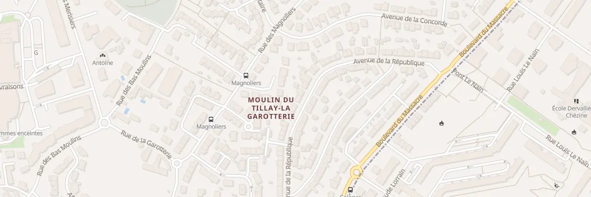 Plan du 52 Av de la République à Saint-Herblain