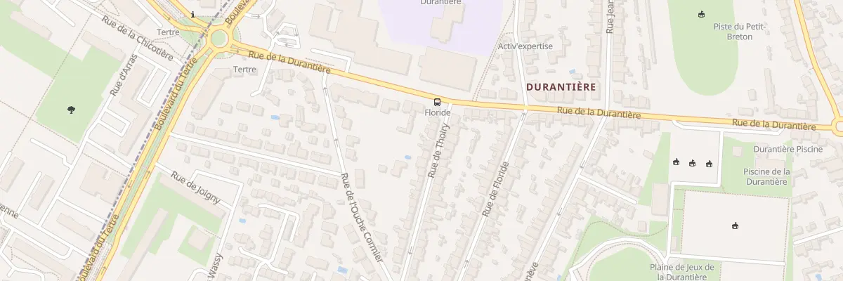 Plan du 10 Rue de Thoiry à Nantes