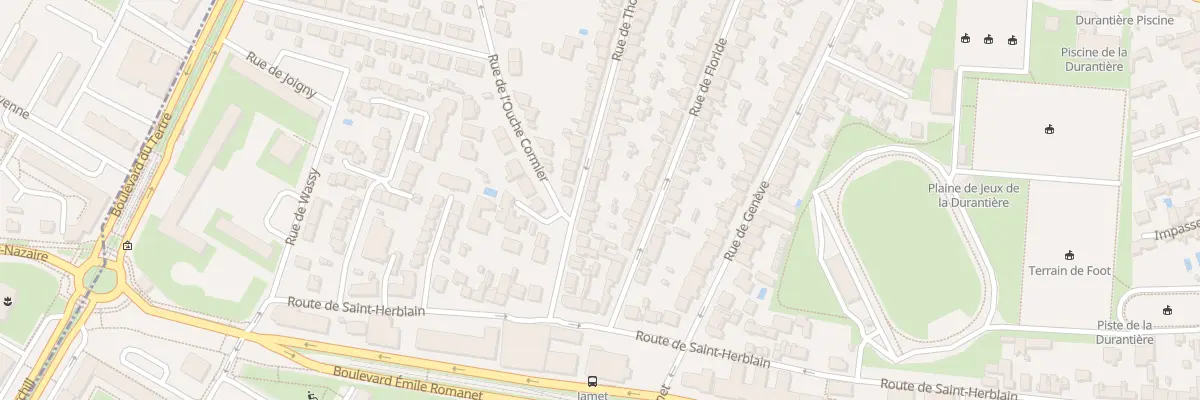 Plan du 35 Rue de Thoiry à Nantes