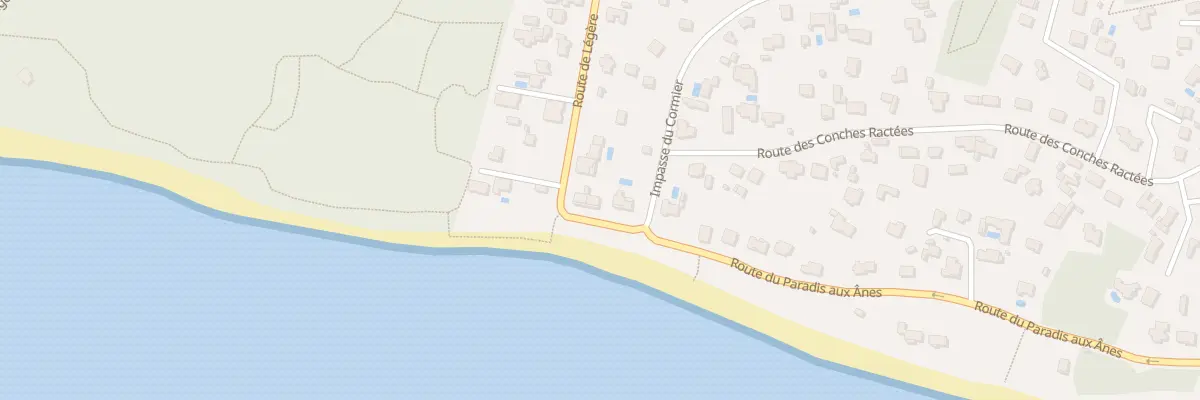 Plan du 1 Rue des conches ractées à Jard-sur-Mer