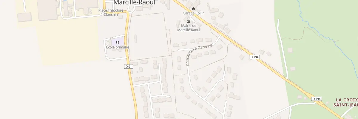 Plan du 26 Res La Garenne à Marcillé-Raoul