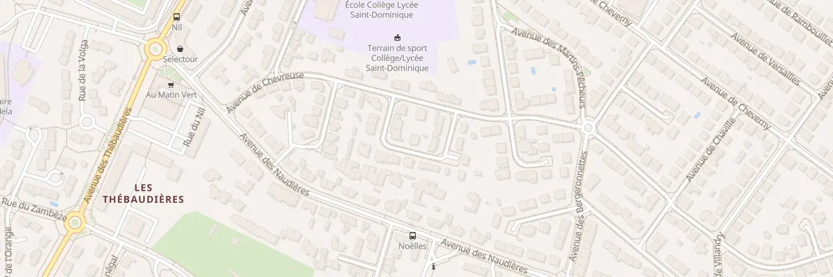 Plan du 8 Av des Flamants Roses à Saint-Herblain