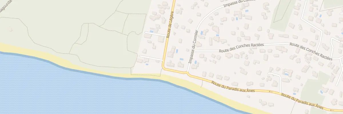 Plan du 4 Rte de Légère à Jard-sur-Mer