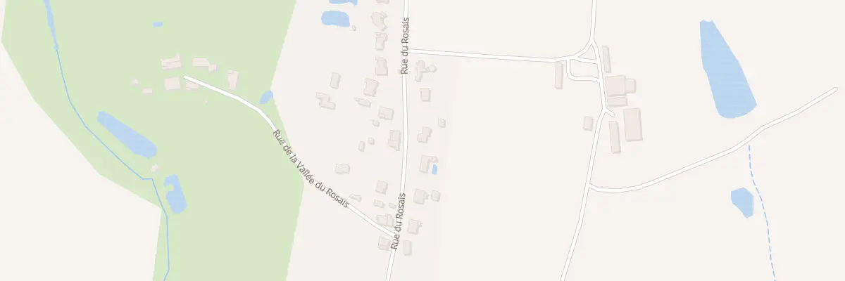 Plan du 1936 Rue du rosais à Talmont-Saint-Hilaire