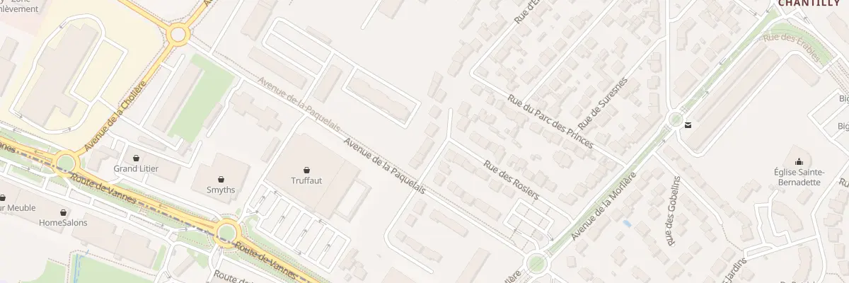 Plan du 3B Rue des Trois Moulins à Orvault