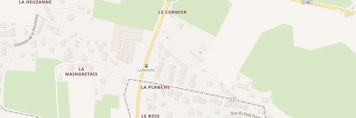 Plan du 15 Rue de l’Orée du Bois à Chantepie