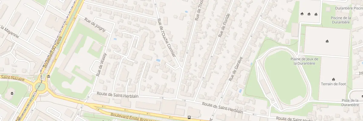 Plan du 38 Rue de Thoiry à Nantes
