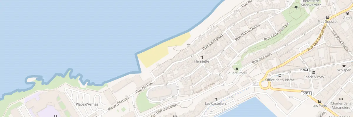 Plan du 19 Rue Saint-jean à Granville