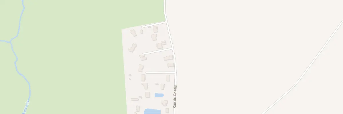 Plan du 2339 Rue du rosais à Talmont-Saint-Hilaire