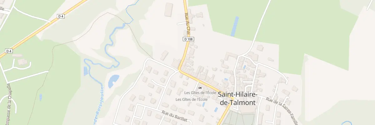 Plan du 174 Rue du Chai à Talmont-Saint-Hilaire