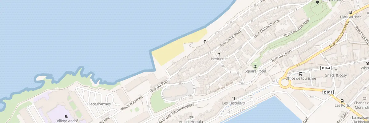 Plan du 11 Rue Saint-jean à Granville