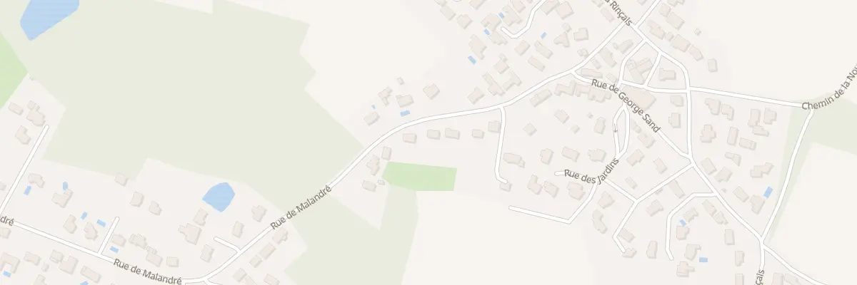 Plan du 64 Rue de malandré à Treillières