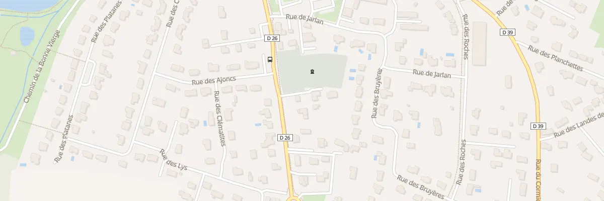 Plan du 7 Rue de la vertière à Grandchamp-des-Fontaines