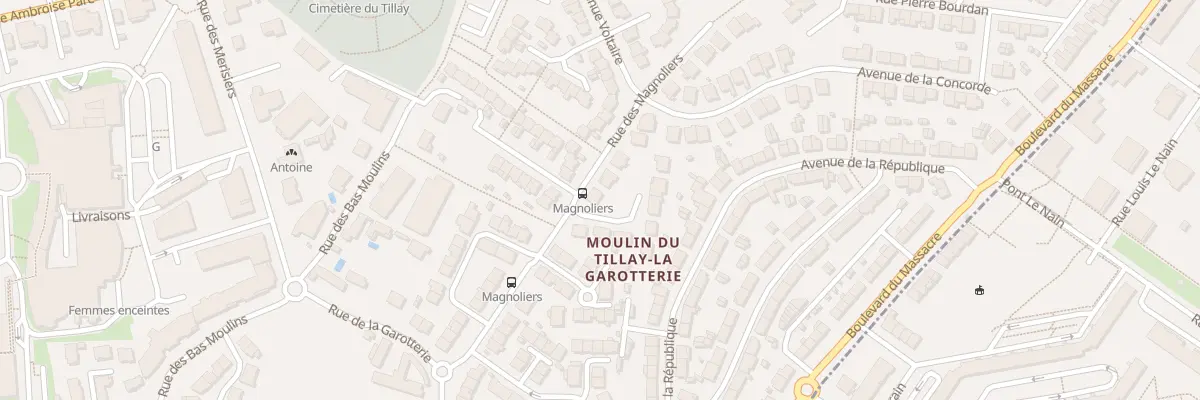 Plan du 20 Rue des Magnoliers à Saint-Herblain