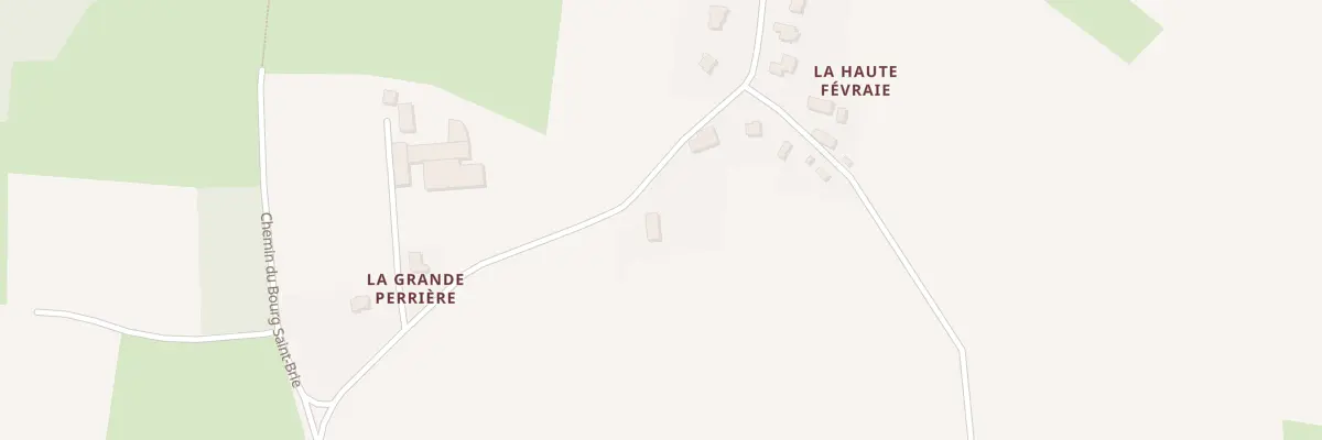 Plan du 704 La Haute Fevraie au Petit-Fougeray