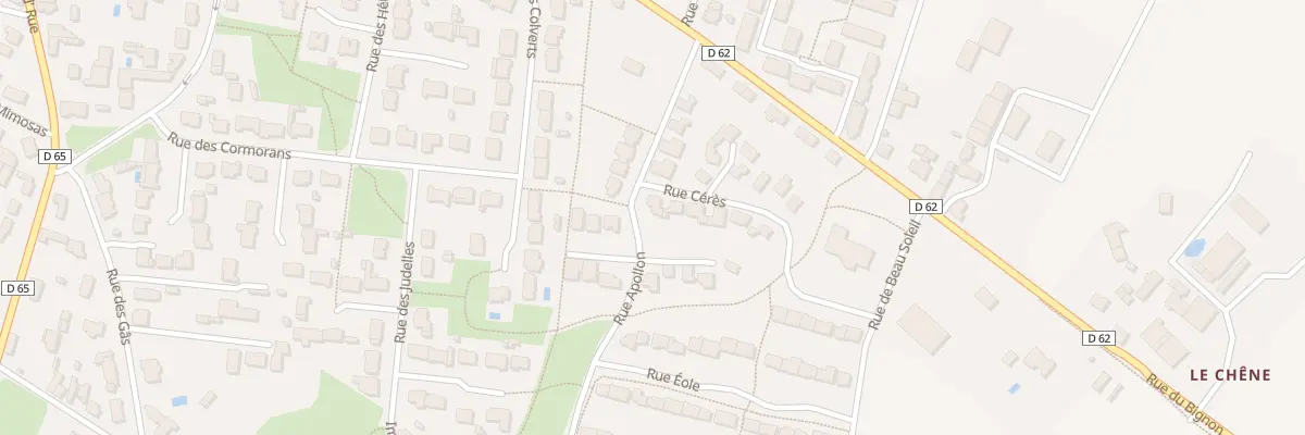 Plan du 2 Rue Cérès à La Chevrolière