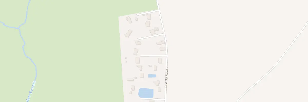Plan du 2335 Rue du rosais à Talmont-Saint-Hilaire