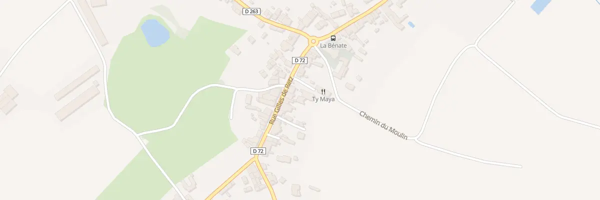 Plan du 13 Rue gilles de retz à Corcoué-sur-Logne