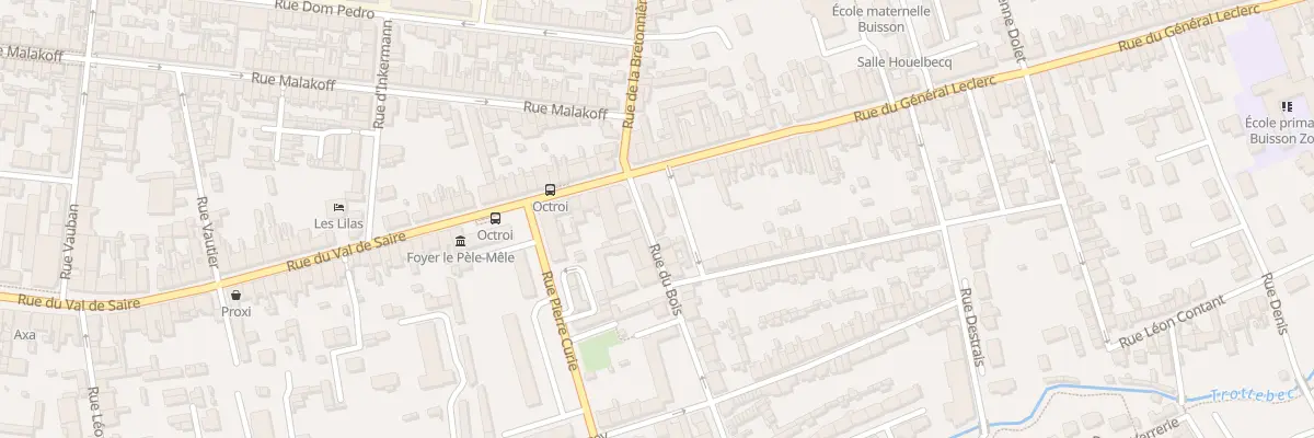 Plan du 5 Rue du Bois - Tourlaville à Cherbourg-en-Cotentin