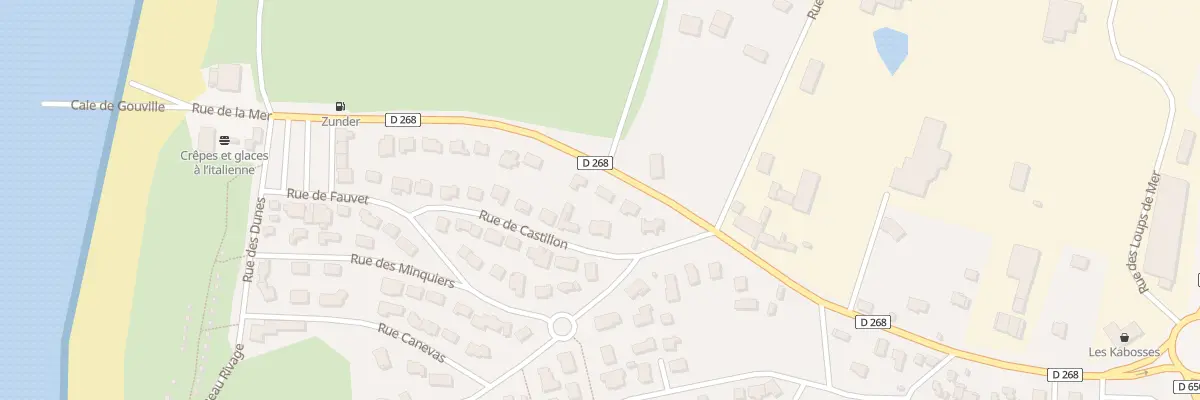 Plan du 79 Rue de la Mer à Gouville-sur-Mer