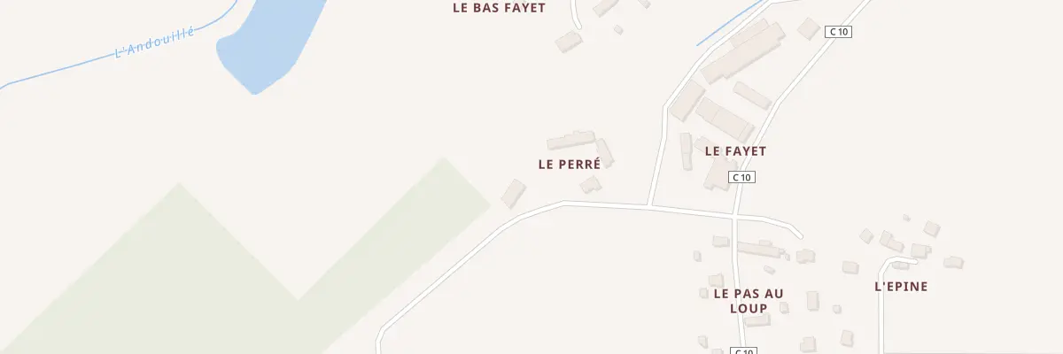 Plan du 5213 Le Perré à Andouillé-Neuville