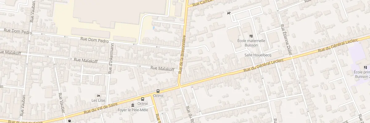 Plan du 8 Rue de la Bretonniere - Tourla à Cherbourg-en-Cotentin