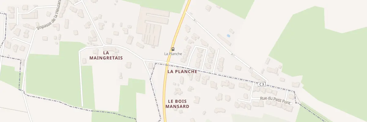 Plan du 1 Rue de l’Orée du Bois à Chantepie