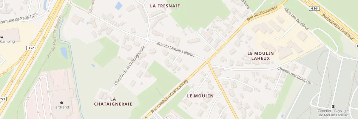 Plan du 19B Rue du Moulin Laheux à Bouguenais
